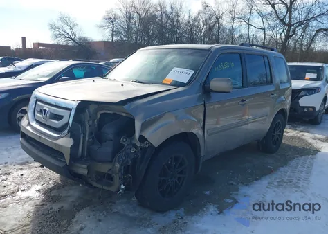 2011 Honda Pilot Ex-L из США, поврежденный, VIN 5FNYF4H50BB072801